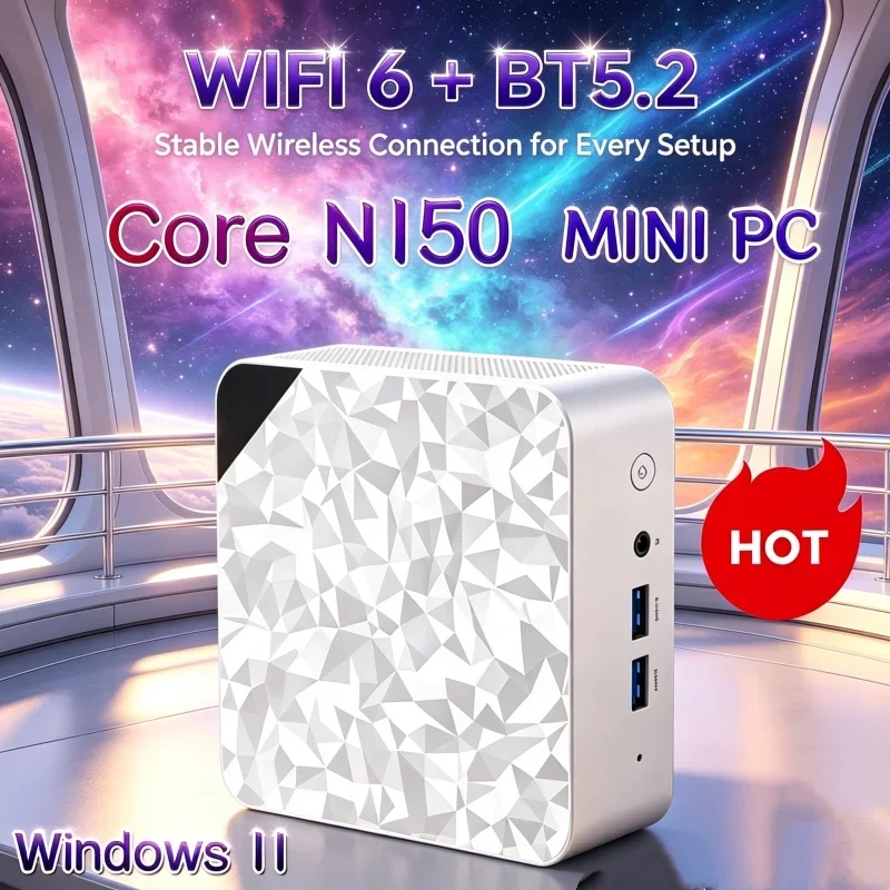 Gaming Console Windows - 2026 ريزولوت كور N150 ميني كمبيوتر