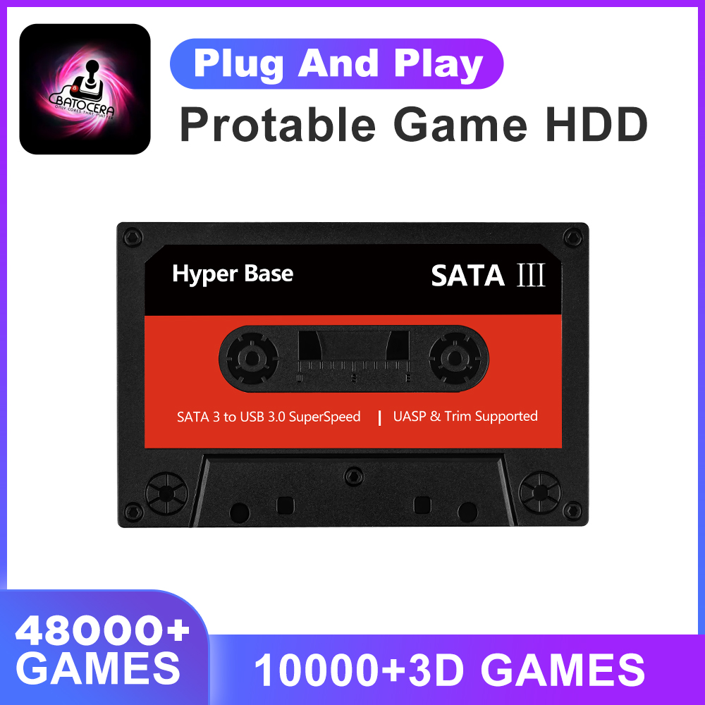 Gaming Console Chinese - Batocera-قرص صلب خارجي ، لوحات ألعاب