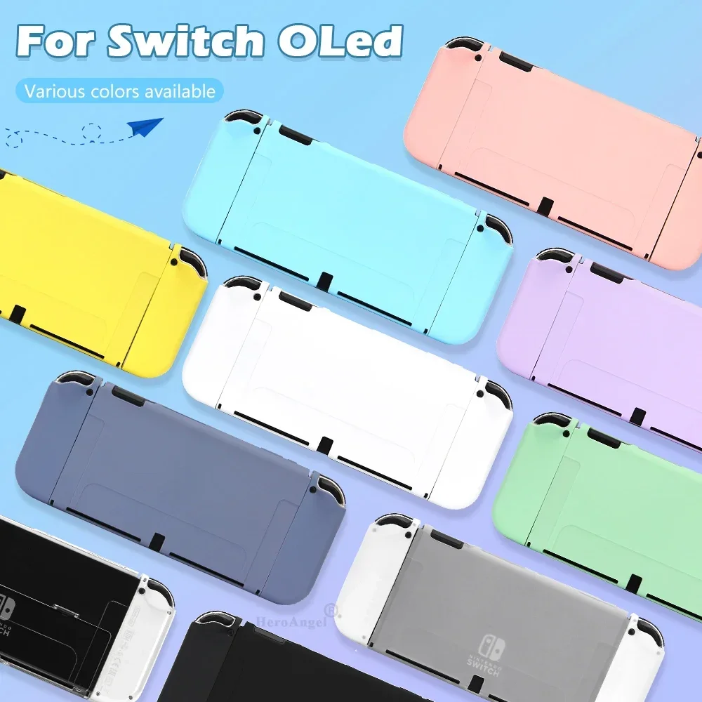 Gaming Console All - غطاء حماية ملون لجهاز سويتش OLED،