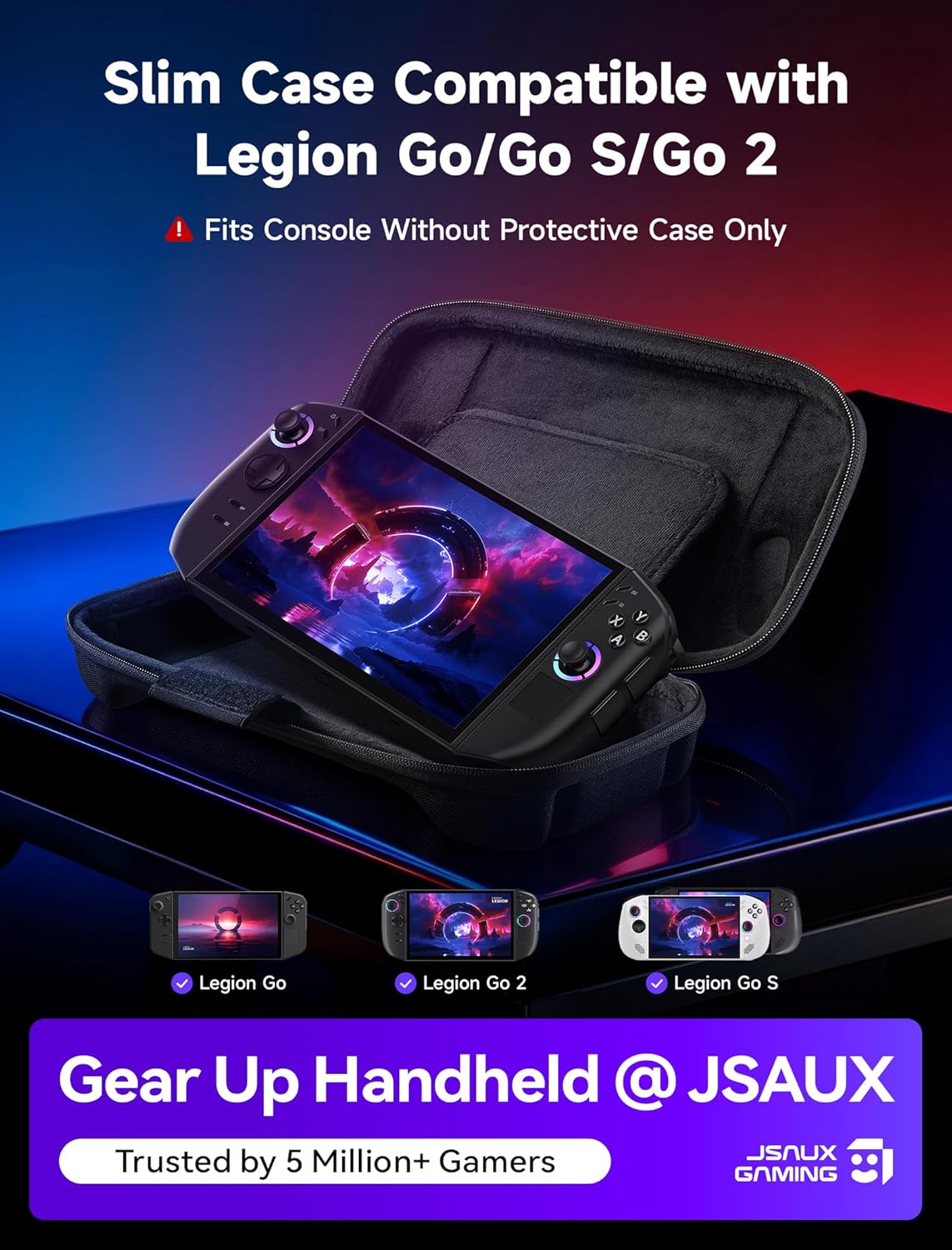 Gaming Console Lenovo - حافظة لجهاز لينوفو ليجون جو 2،