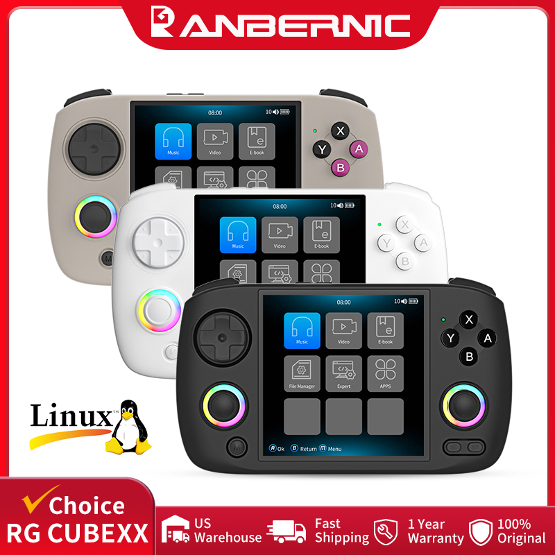Gaming Console Bluetooth - Anbernic RG CubeXX وحدة تحكم ألعاب