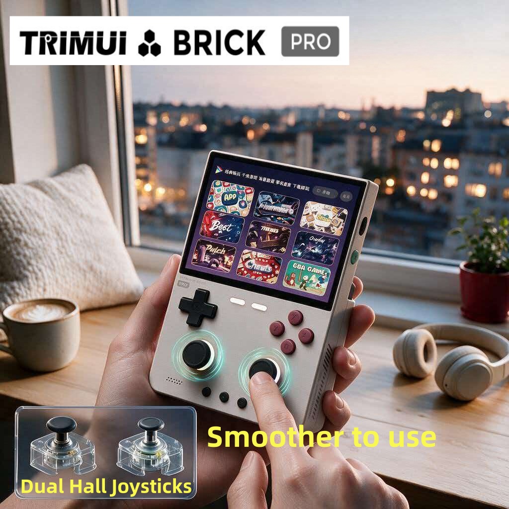 Gaming Console Bluetooth - جهاز ألعاب محمول جديد TRIMUI BRICK