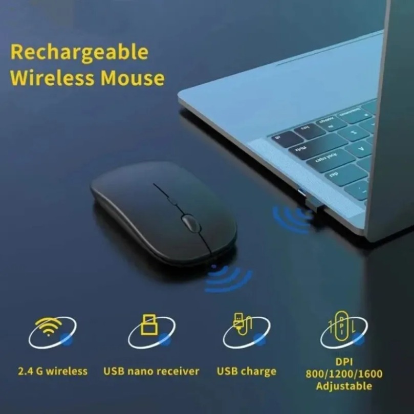 Gaming Console For Ipad - ماوس ألعاب لاسلكي قابل لإعادة الشحن،