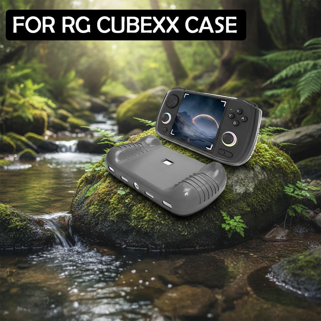 ل Anbernic RG Cube XX حافظة وا - مراجعة Gaming Console Cube وسعره