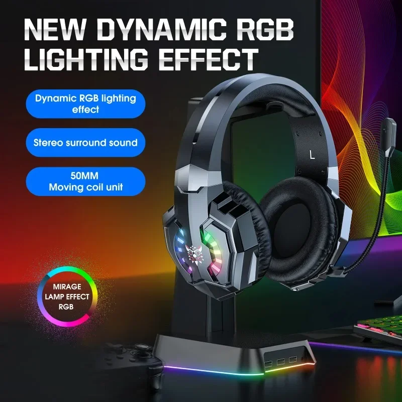 سماعة ألعاب لاسلكية ONIKUMA B1 - مراجعة Gaming Console In Amazon وسعره
