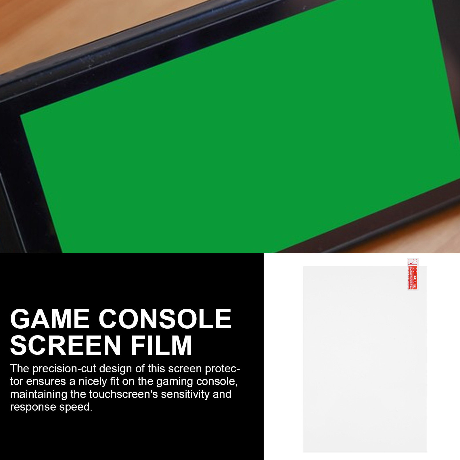 قطعتان من واقي الشاشة المصنوع  - مراجعة Gaming Console Lenovo وسعره