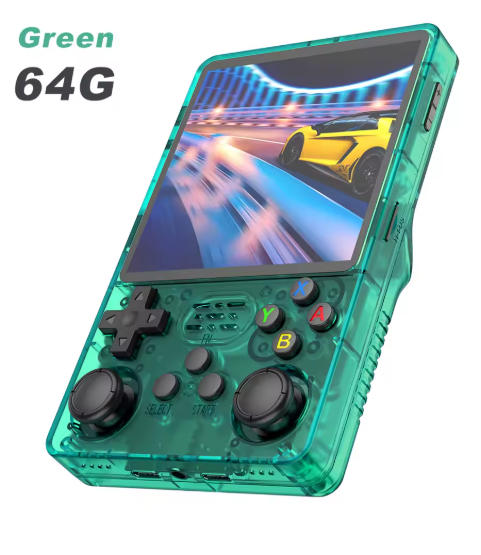 جهاز ألعاب محمول R36S بتصميم ك - مراجعة Gaming Console Minecraft وسعره