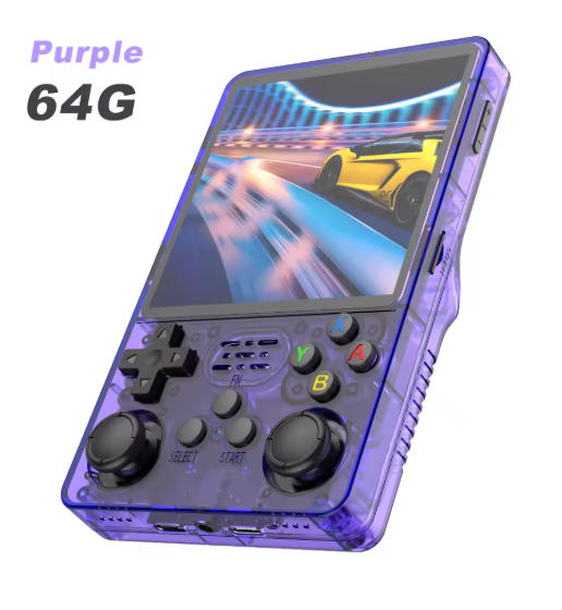 جهاز ألعاب محمول R36S بتصميم ك - مراجعة Gaming Console Minecraft وسعره