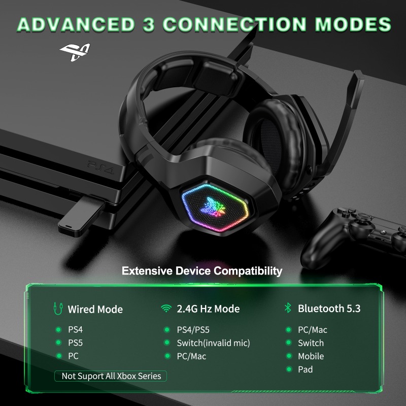 سماعة ألعاب لاسلكية ONIKUMA B1 - مراجعة Gaming Console In Amazon وسعره