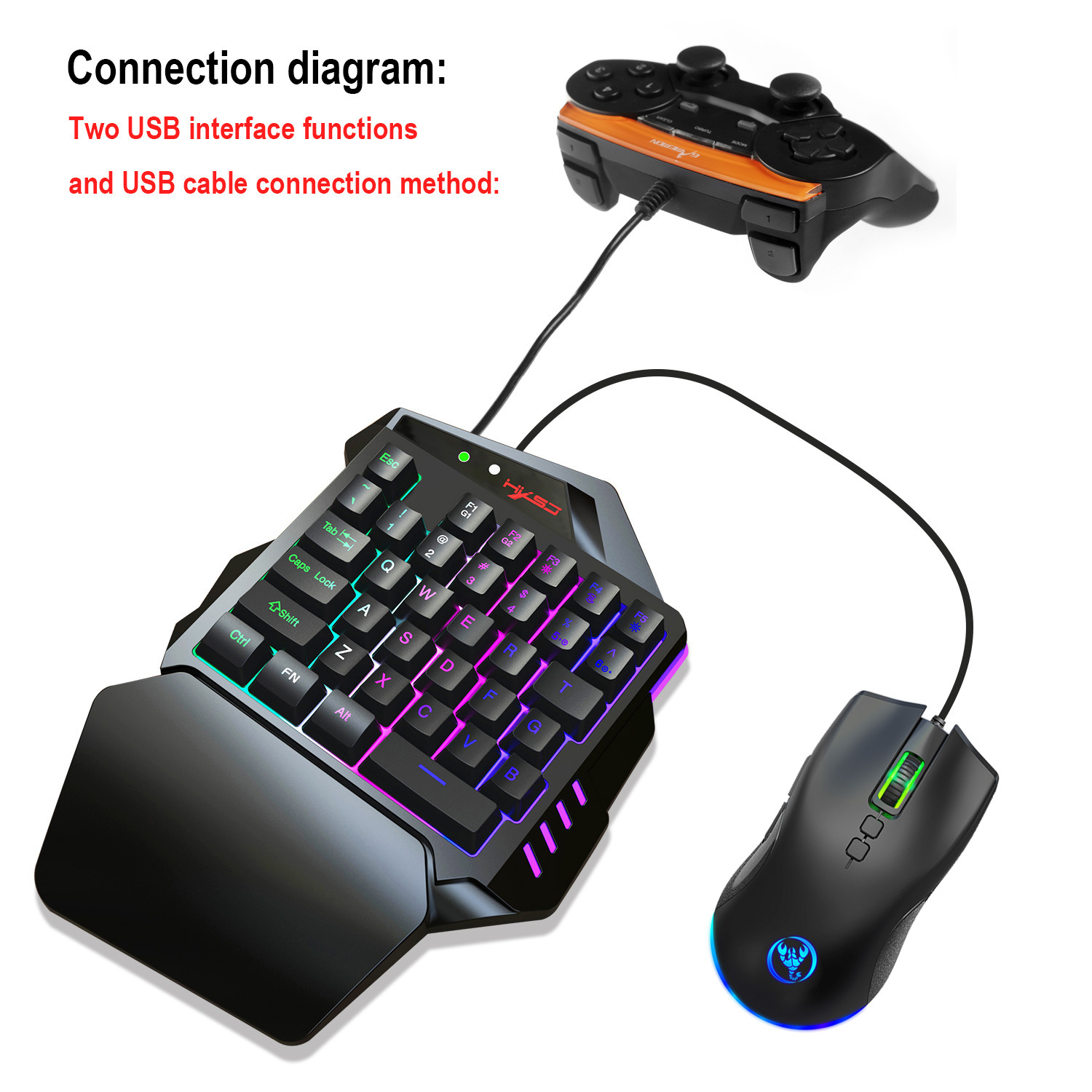 مجموعة لوحة مفاتيح للألعاب مع  - مراجعة Gaming Console With Keyboard وسعره