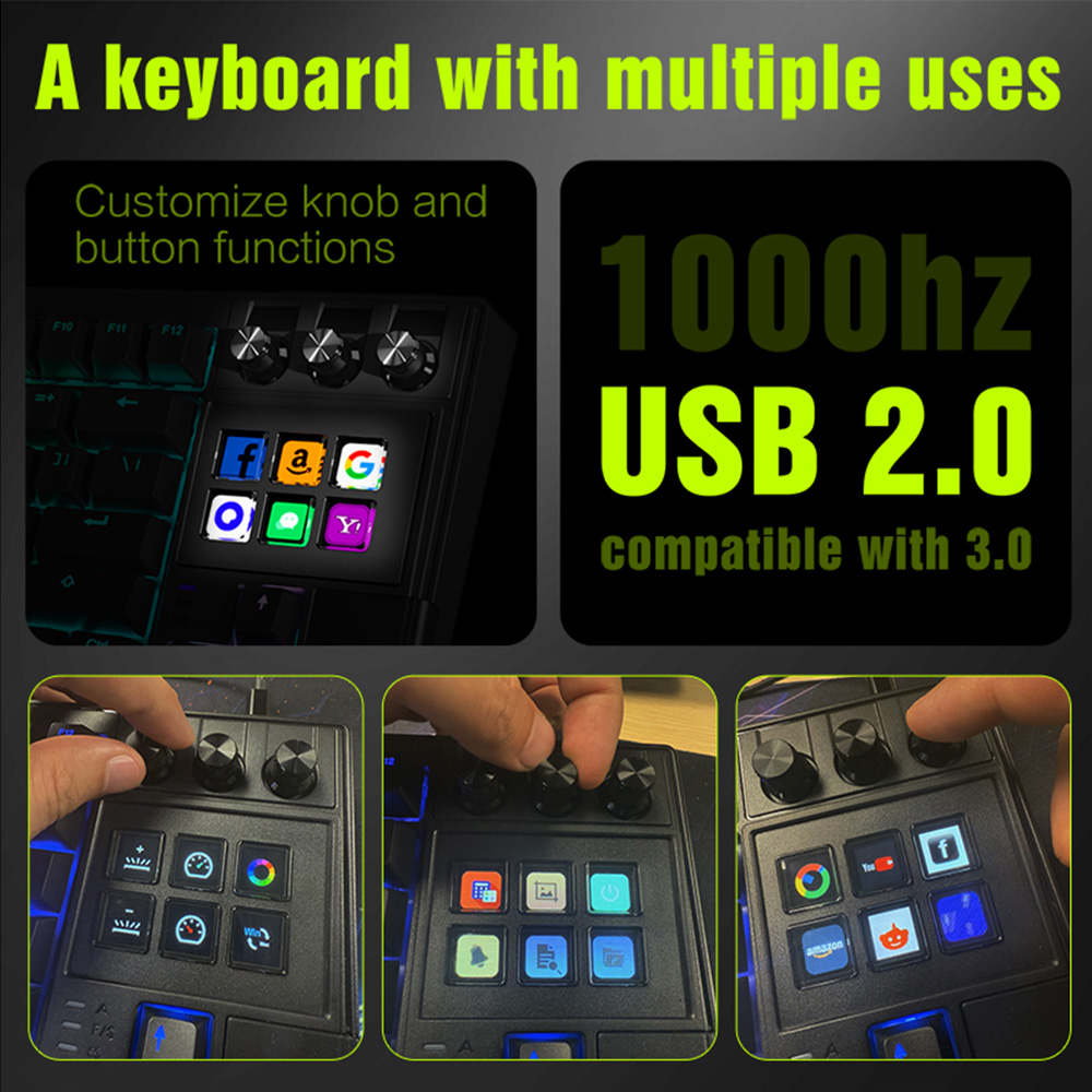 لوحة مفاتيح ميكانيكية للألعاب  - مراجعة Gaming Console With Keyboard وسعره