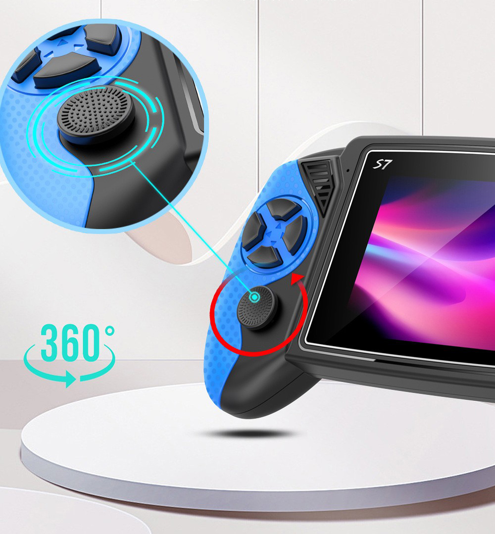 جهاز ألعاب محمول S7 ريترو بشاش - مراجعة Gaming Console Chinese وسعره