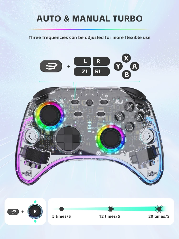 وحدة تحكم ألعاب محمولة شفافة م - مراجعة Gaming Console Bluetooth وسعره