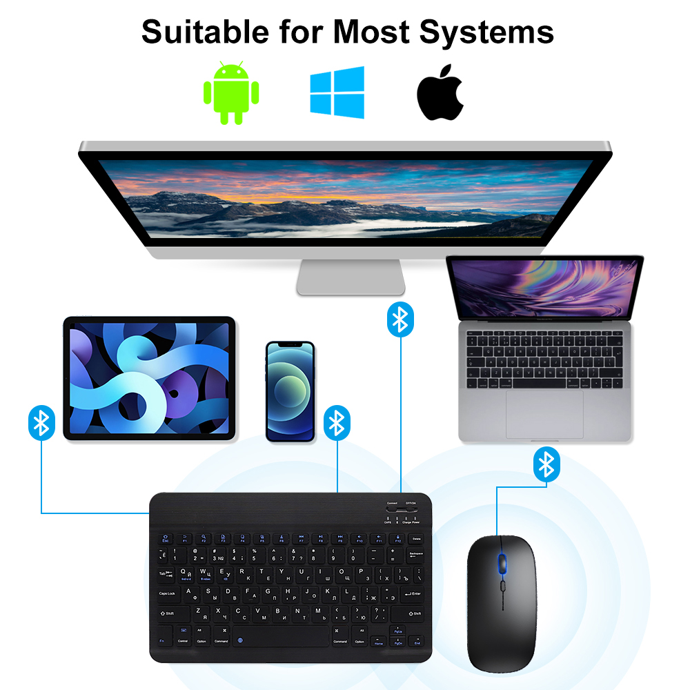 لوحة مفاتيح وماوس بلوتوث لأجهز - مراجعة Gaming Console For Ipad وسعره