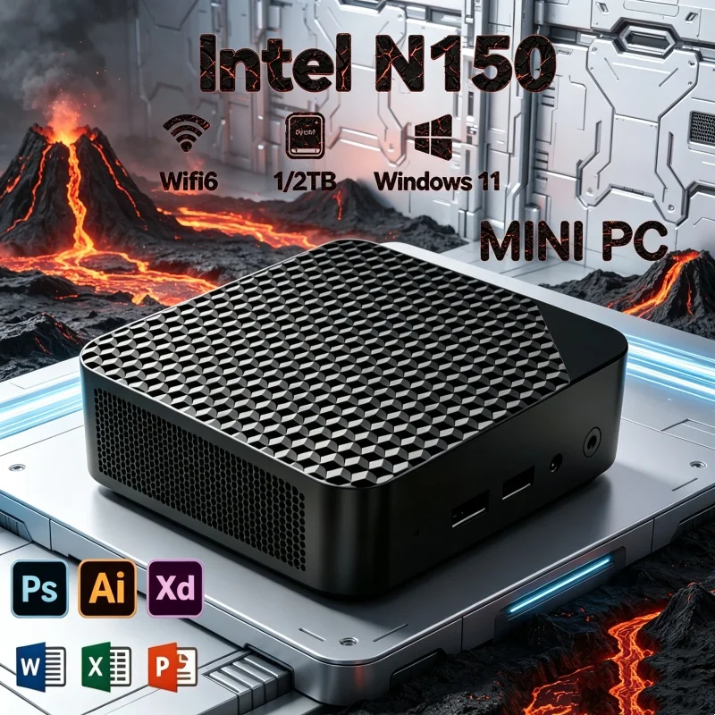 2026 آيديل كور N150 ميني كمبيو - مراجعة Gaming Console Windows وسعره