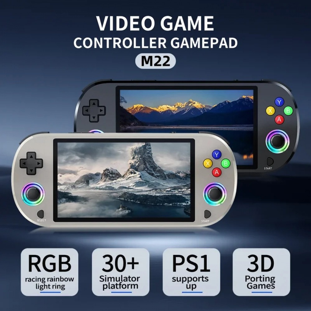 جهاز ألعاب محمول ريترو M22 Pro - مراجعة Q21 Gaming Console وسعره