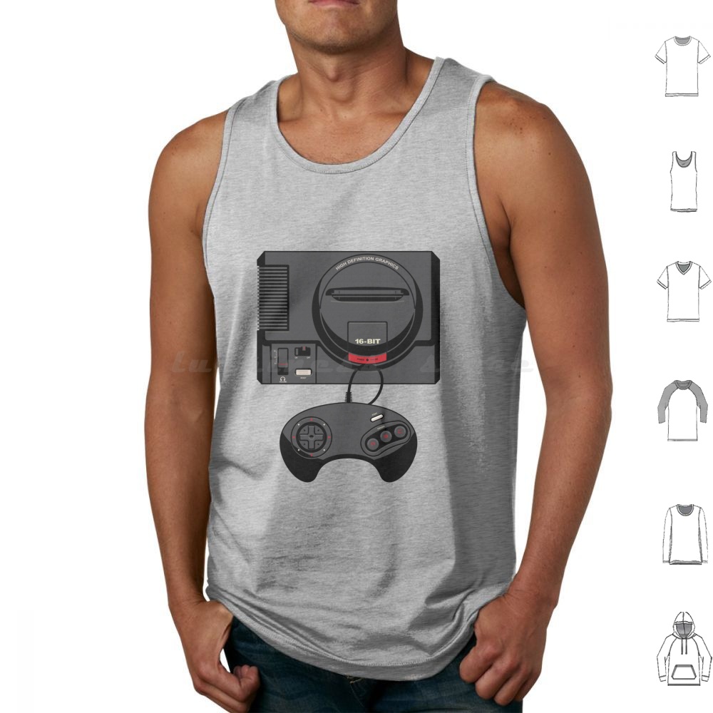 ريترو أسود 16 بت تانك القمم طب - مراجعة Gaming Console Genesis وسعره
