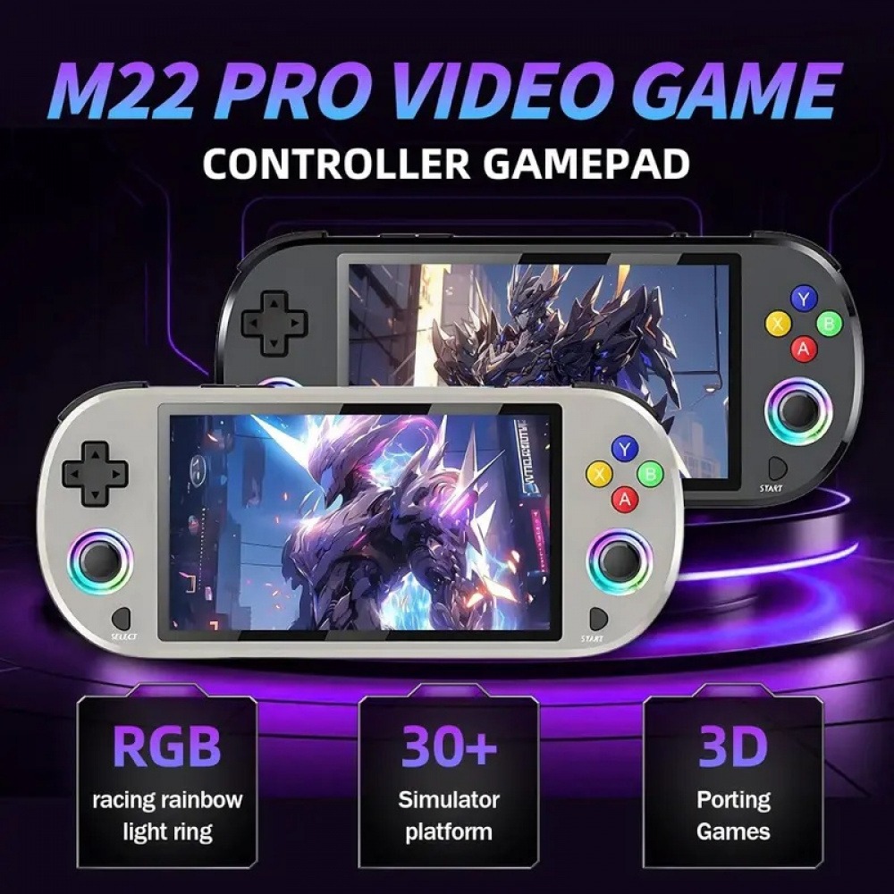 جهاز ألعاب محمول ريترو جديد M2 - مراجعة Q21 Gaming Console وسعره