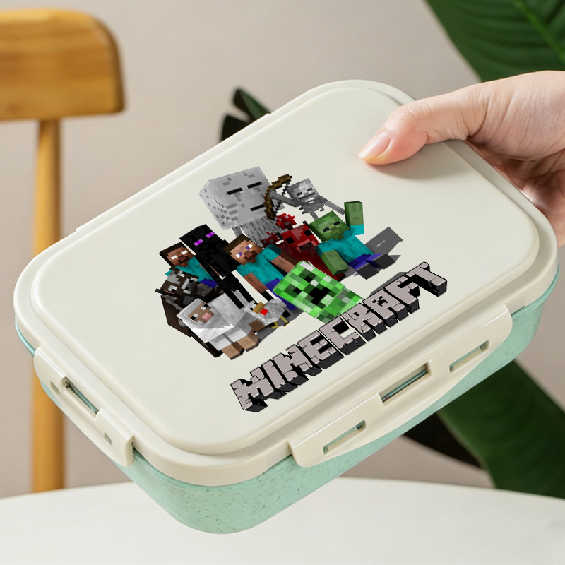 صندوق غداء بينتو بتصميم ماينكر - مراجعة Gaming Console Minecraft وسعره