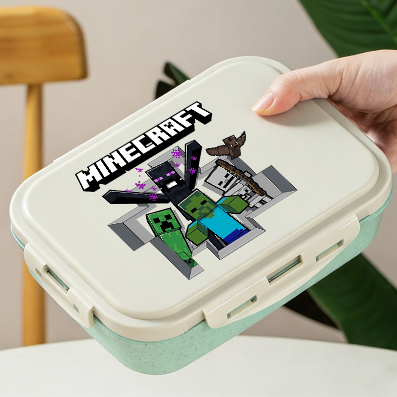 صندوق غداء بينتو بتصميم ماينكر - مراجعة Gaming Console Minecraft وسعره
