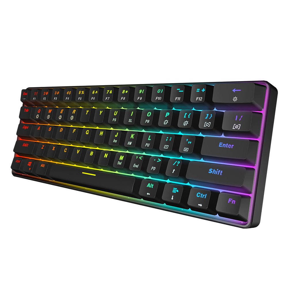 SKYLOONG GK61 لوحة مفاتيح ألعا - مراجعة Gaming Console For Ipad وسعره