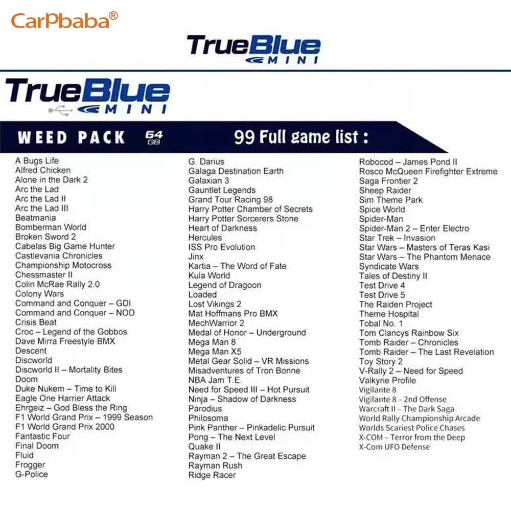 W3 لـ True Blue Mini CRACK PAC - مراجعة Gaming Console Genesis وسعره