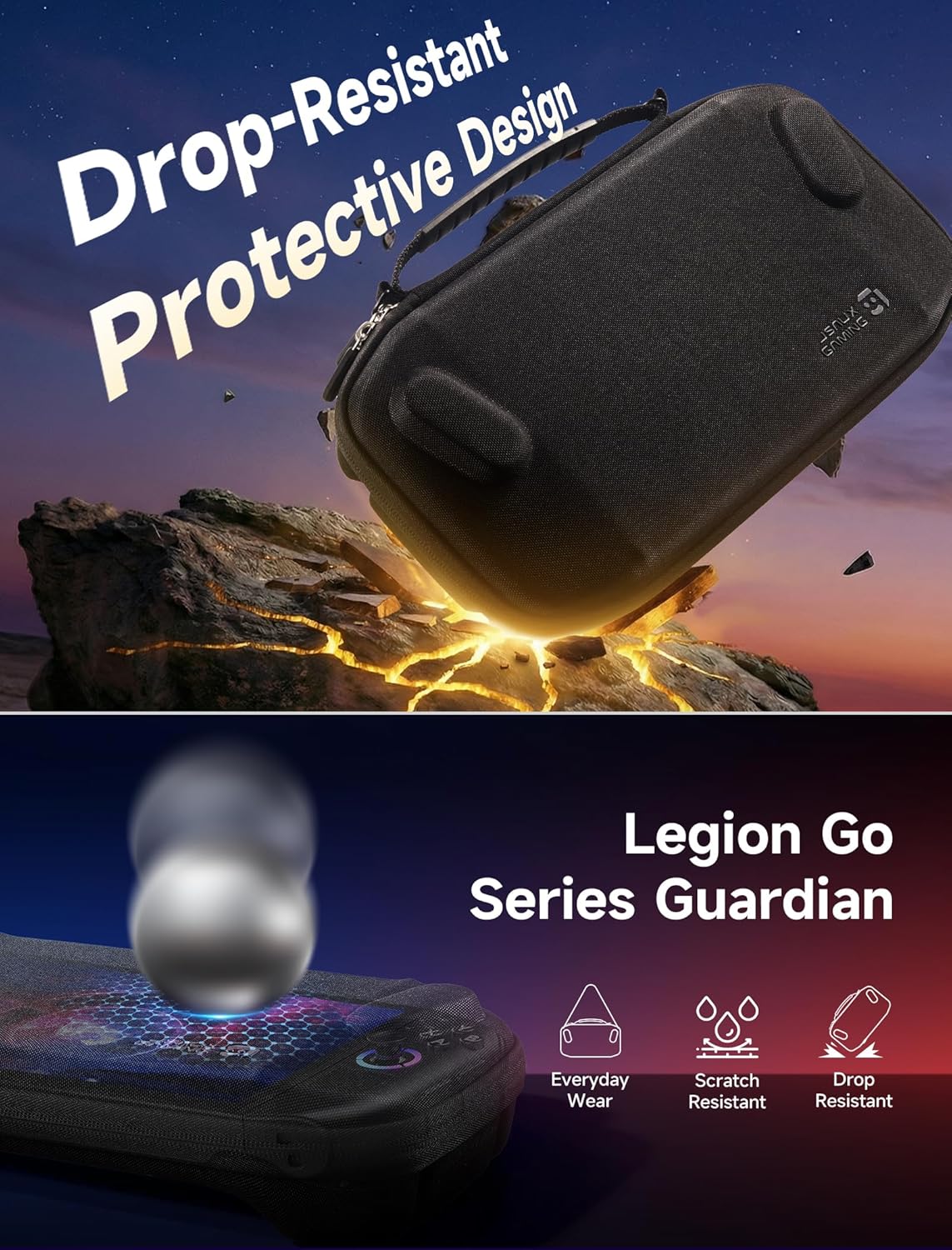 حافظة لجهاز لينوفو ليجون جو 2، - مراجعة Gaming Console Lenovo وسعره