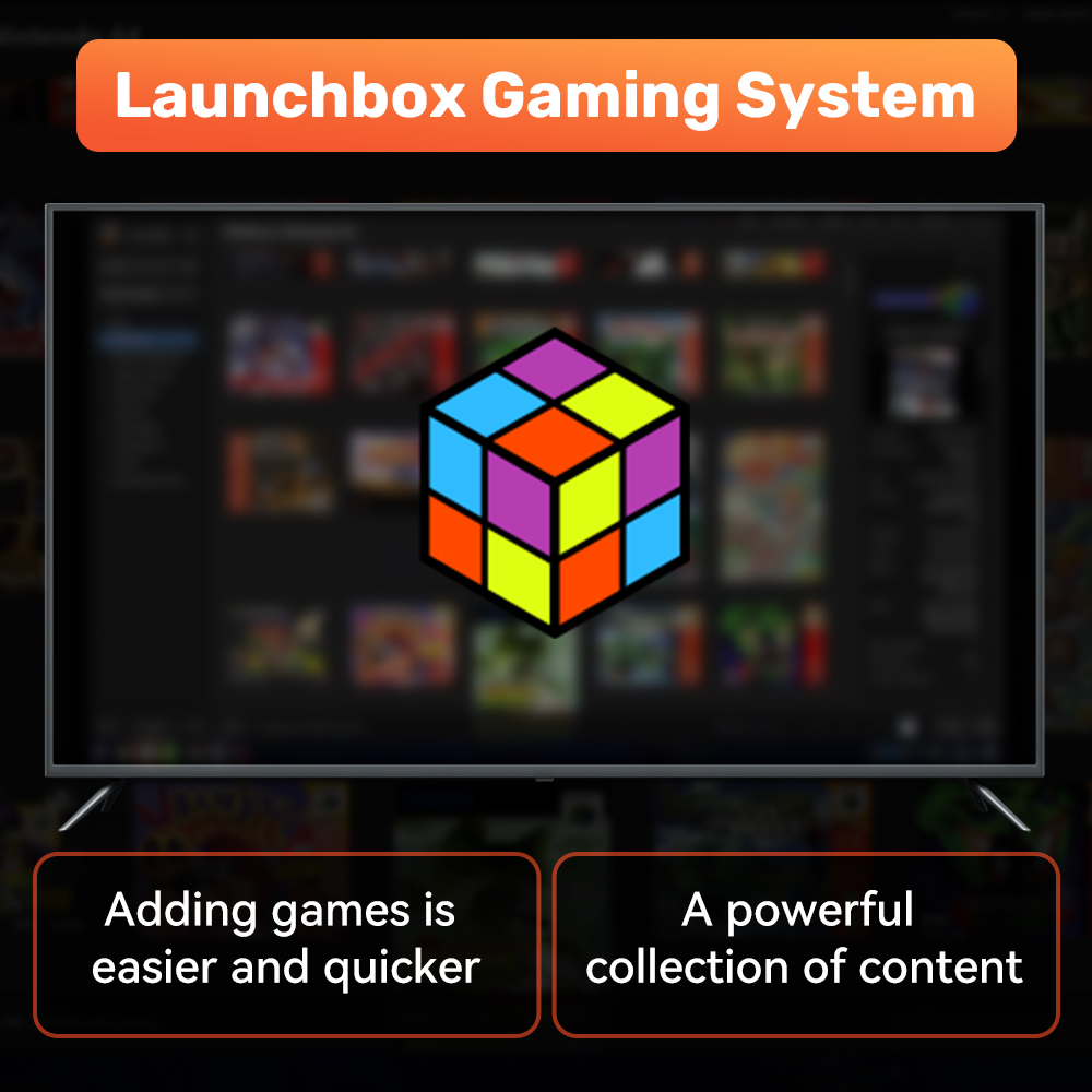 Launchbox 500G Gaming Hard Dri - مراجعة Gaming Console Cube وسعره