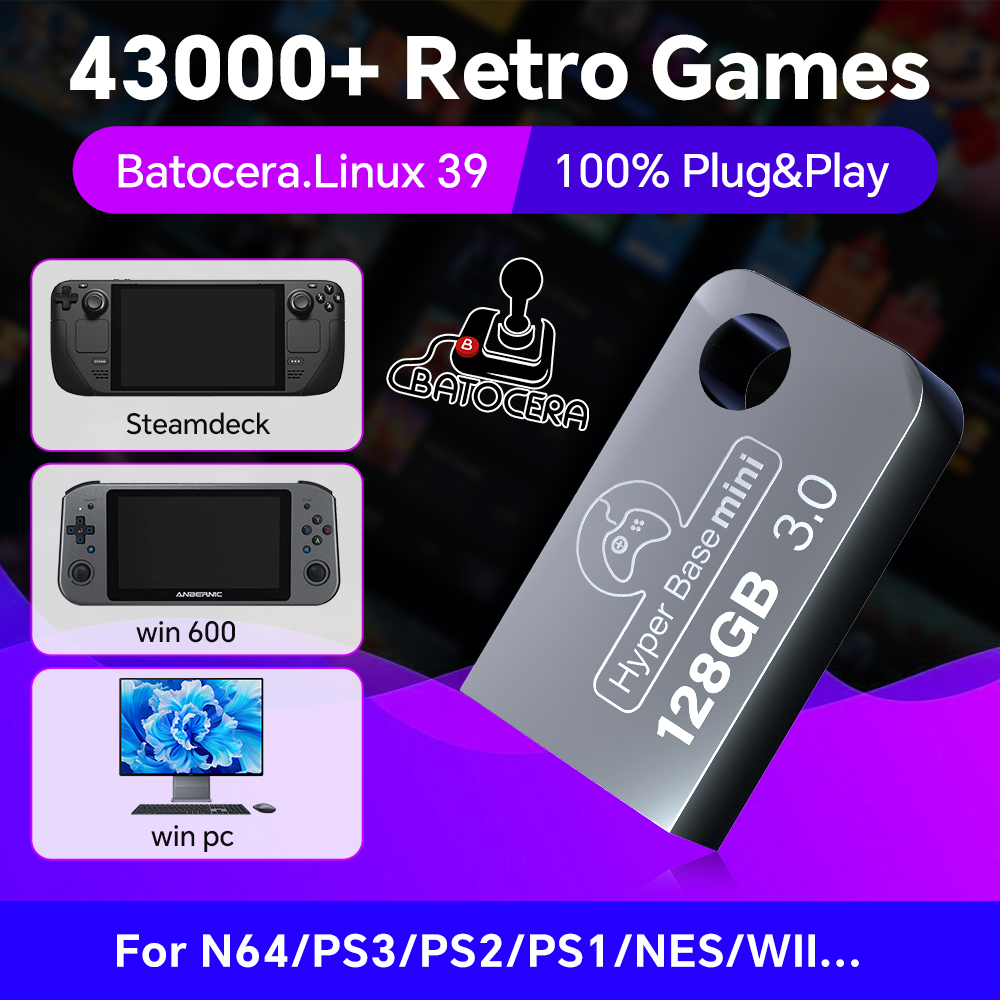 Batocera-محرك أقراص فلاش USB و - مراجعة Gaming Console Windows وسعره