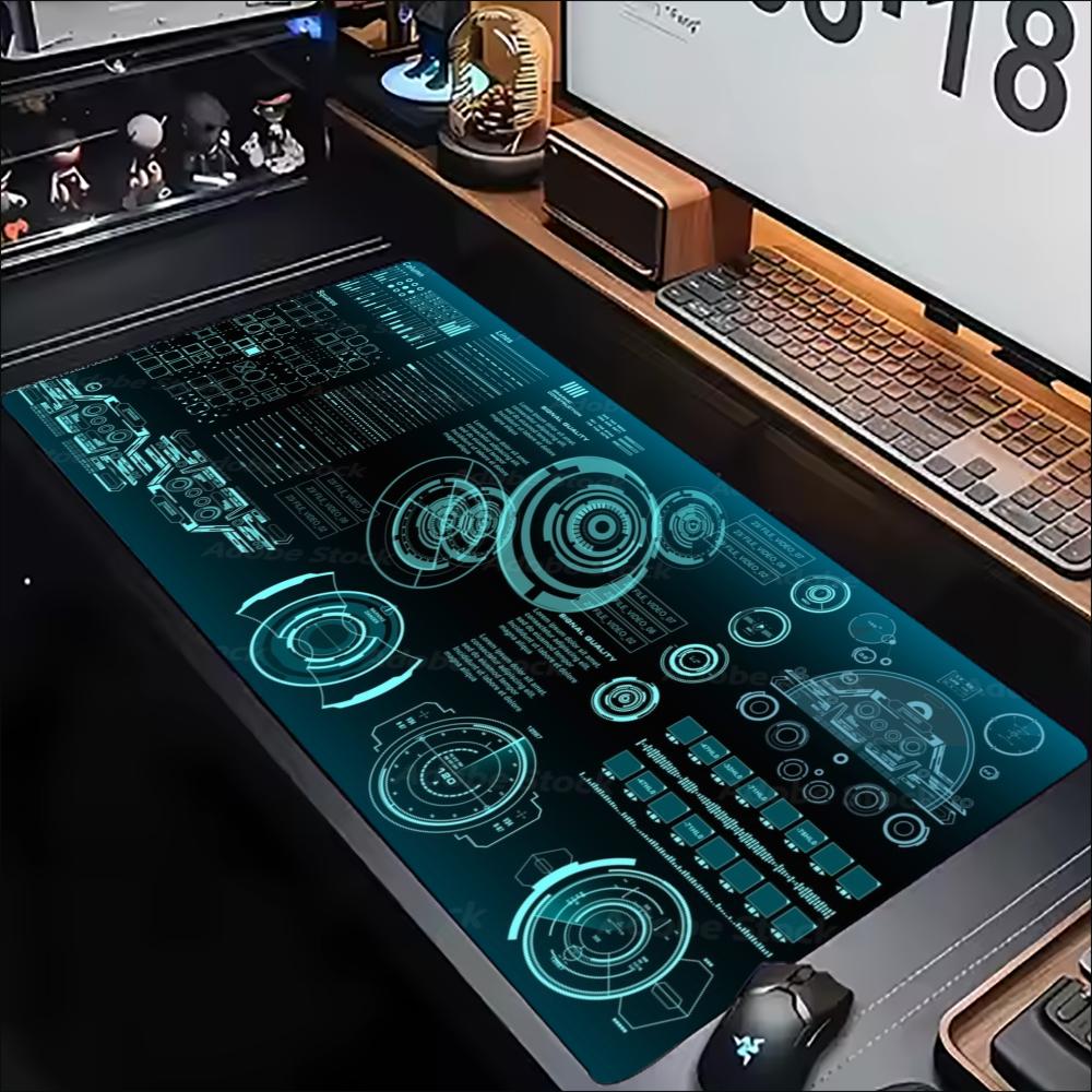 بساط ماوس ممتد مطبوع بواجهة وح - مراجعة Gaming Console With Keyboard وسعره