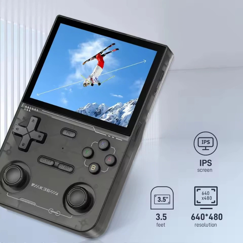 جهاز ألعاب محمول K36 بنظام لين - مراجعة Gaming Console K36 وسعره