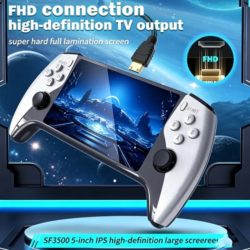 جهاز ألعاب محمول SF3500 بشاشة  - مراجعة Q21 Gaming Console وسعره