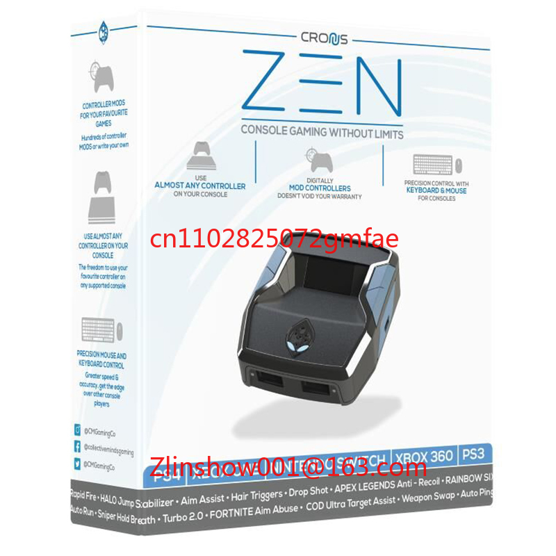 محول ألعاب Cronus ZEN MAX2 لجه - مراجعة Console Gaming Without Limits Zen وسعره