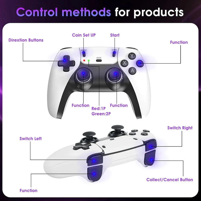 جهاز ألعاب M15 Ultra بتصميم كل - مراجعة Gaming Console Chinese وسعره